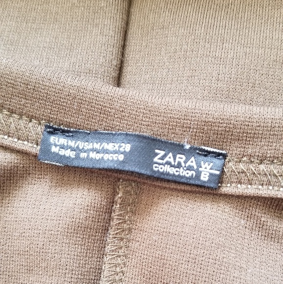 Brown Zara Dress with front pockets - Picture 2 of 8